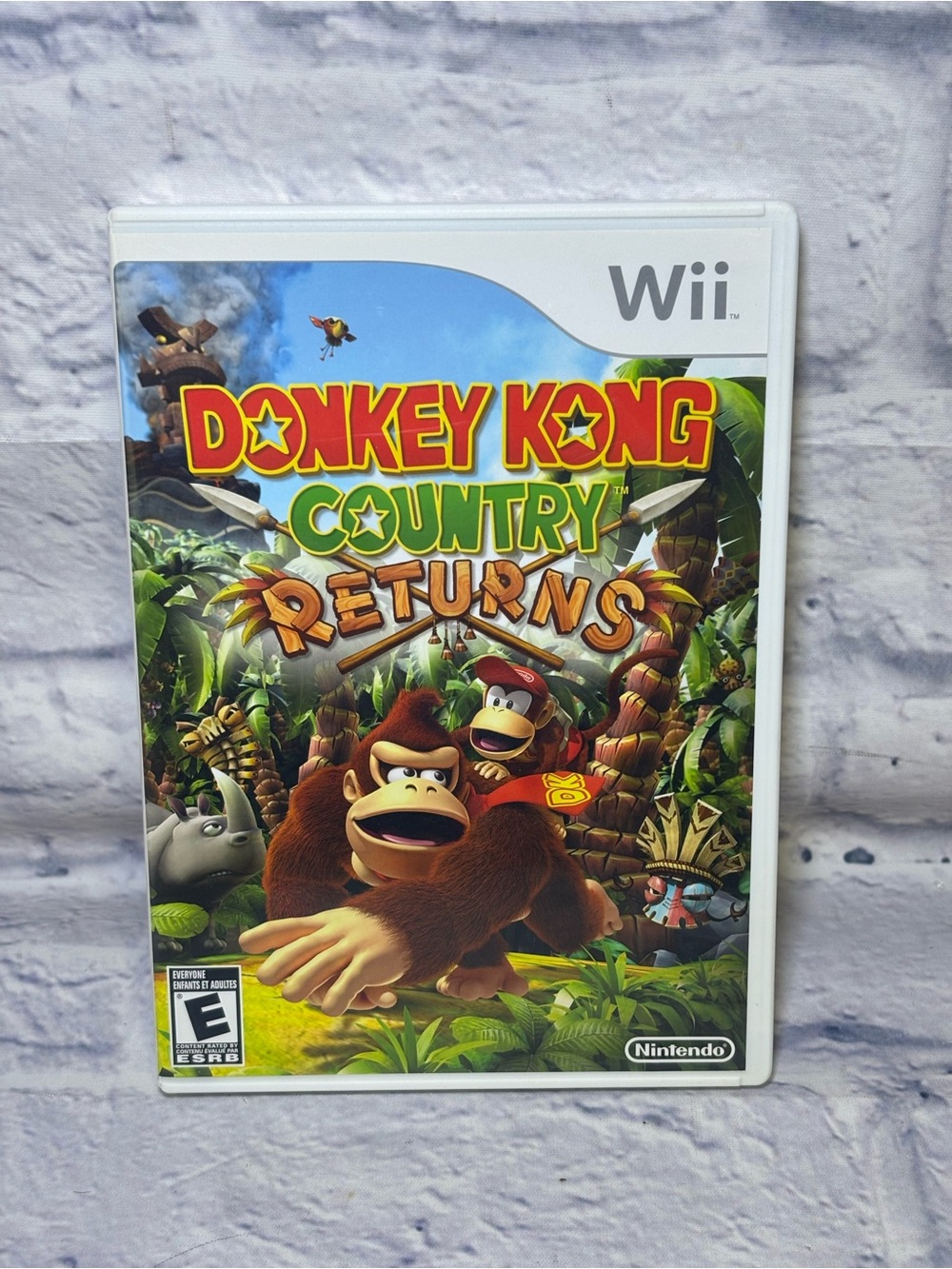 Donkey Kong Country Returns - Nintendo Wii With Manual And Case Tested